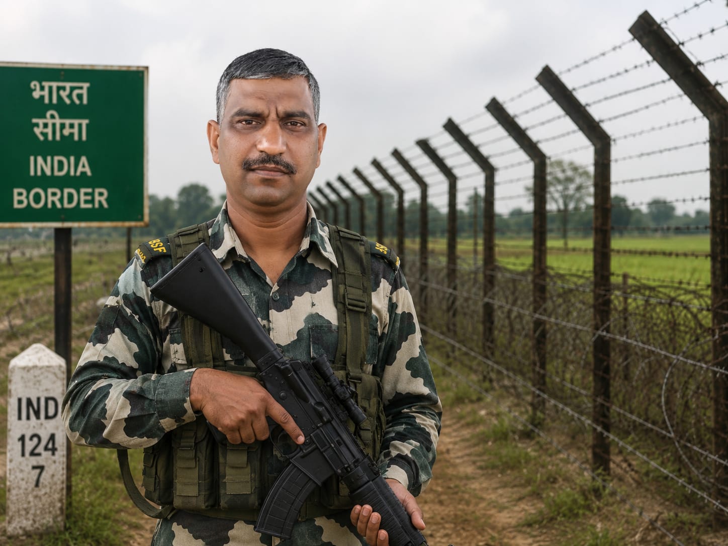 ভারত বাংলাদেশ সীমান্তে বি এস এফ সদস্য সহ ৫ জনের মৃত্যু