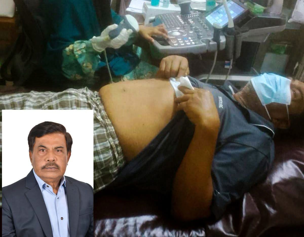 ব্রেন স্ট্রোক ও হৃদরোগে গুরুতর অসুস্থ সাবেক এমপি শরিফুল ইসলাম জিন্নাহ, ঢাকায় চিকিৎসাধীন