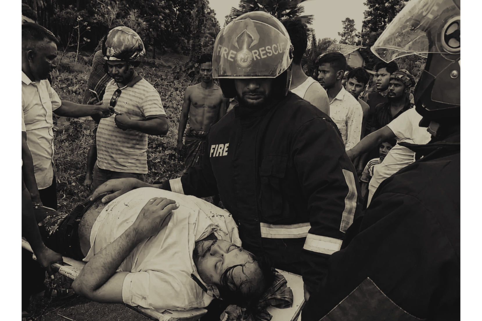 কাহালুতে ভয়াবহ মোটরসাইকেল দুর্ঘটনা, মহাসড়কে লুটিয়ে দুই যুবক আশঙ্কাজনক অবস্থায় হাসপাতালে