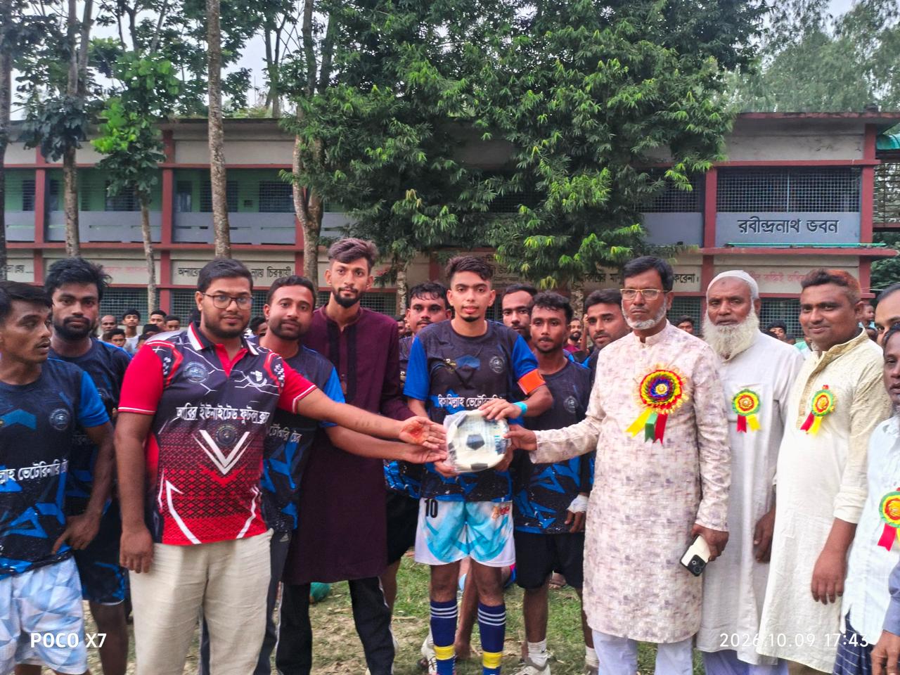 কাহালুর মালঞ্চায় ‘ভালশন ফুটবল প্রিমিয়ার লিগ-২০২৬’ উদ্বোধন 